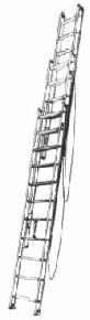 LADDER 3-EXTENSION ALUM-ALLOY 8.5MTR