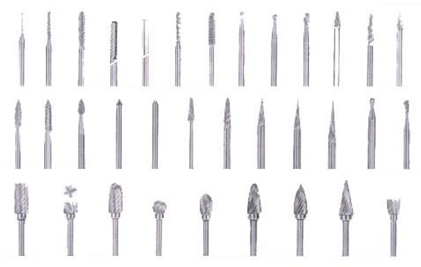 ROTARY BAR CARBIDE TYPE-A 6MM SHANK/4MM BLADE