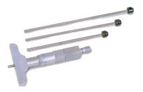 MICROMETER DEPTH 0-300MM IN 0.01MM WITH SLIDABLE ROD