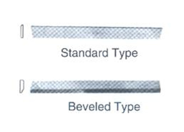STRAIGHT EDGE STEEL BEVELED 150MM