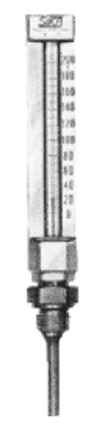 THERMOMETER SIKA #271B 60-160 PT1/2 0-600DEG.C 160MM-STEM