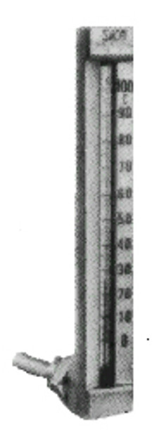 THERMOMETER SIKA #292B 10-063 PT1/2 0-100DEG.C 63MM-STEM