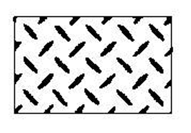 STEEL CHECKER PLATE HOT-ROLLED 6.0X1219X2438MM
