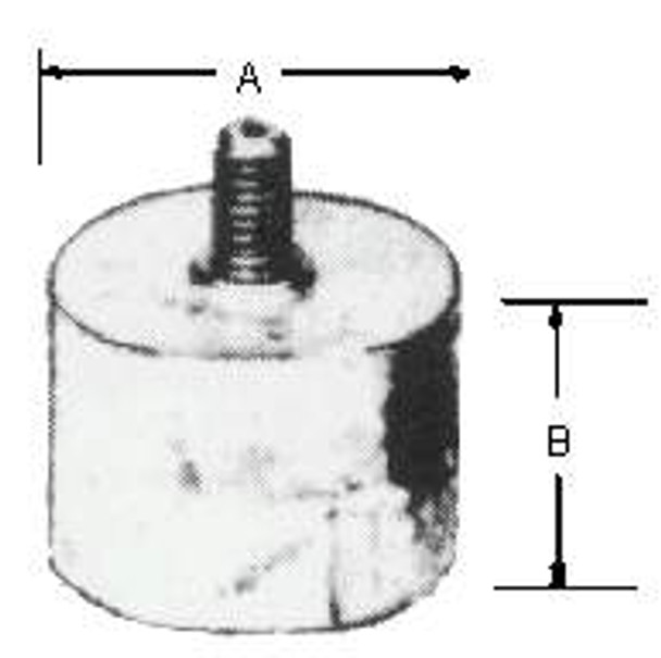 ZINC ANODE ELEMENT G-1050 26.7MM/ID