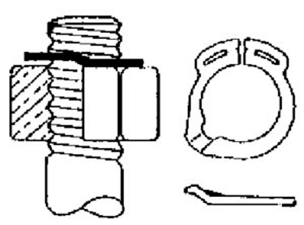 WASHER SUPERLOCK STEEL M25