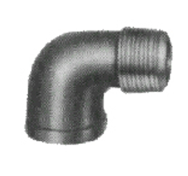 ELBOW STREET MALLEABLE CAST IRON GALV 90DEG 1-1/2