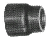 SOCKET REDUCING MALLEABLE CAST IRON BLACK 1-1/2X1-1/4