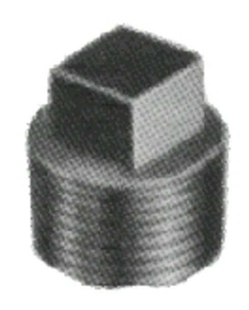 PLUG SQUARE HEAD MALLEABLE CAST IRON GALV 3