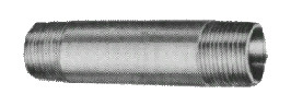 NIPPLE LONG CARBON STEEL GALV 1/8 X 6"