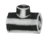TEE REDUCING BRASS 3/4X1/2 THREADED