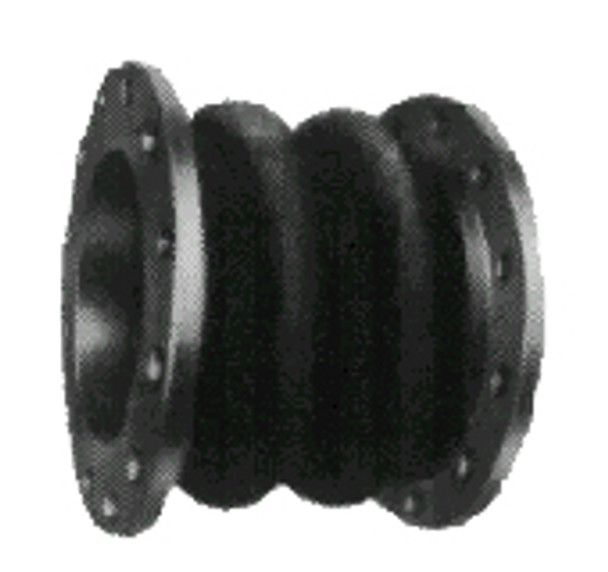 JOINT EXPANSION RUBBER FLANGED DOUBLE ARCH SPOOL 10KG-50MM
