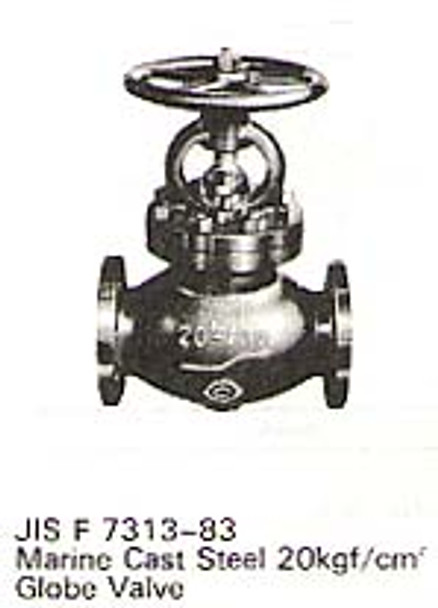 GLOBE VALVE CAST-STEEL FLANGED F7313 20KG-250MM