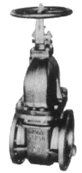 GATE VALVE CAST-IRON FLANGED F7363 5KG-150MM