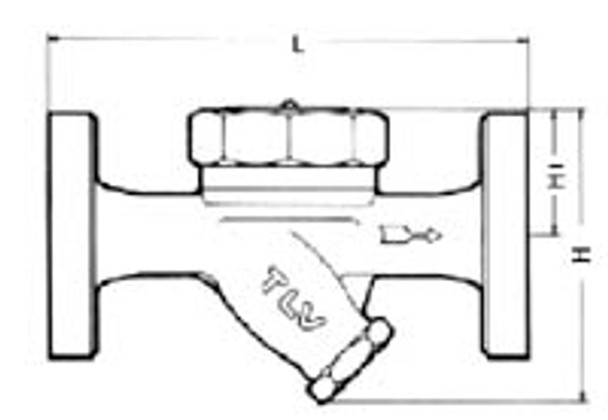 STEAM TRAP CAST-IRON THERMODYNE FLANGED 50A