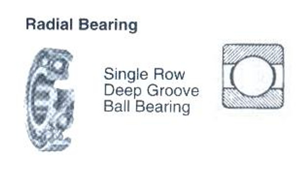 BALL BEARING SINGLE ROW DEEP GROOVE NO.6314