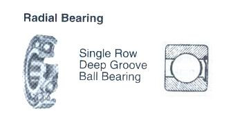 BALL BEARING SINGLE ROW DEEP GROOVE NO.6307Z