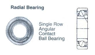 BALL BEARING SINGLE ROW ANGULAR CONTACT NO.7212