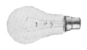 LAMP VS CLEAR B-22 110-120V 60W