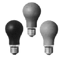 LAMP COLORED B-22 110-120V 60W RED