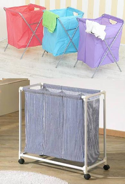 BAG CANVAS 470X500X600MM FOR FOLDING LAUNDRY CART