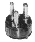 INTERIOR FOR 3PIN PLUG USCG TYPE R&S