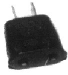 PLUG ADAPTOR 2-FLAT PIN PLUG & 2-ROUND PIN RECEPTACLE