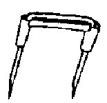 CABLE STAPLE NO.4 FOR 2.6MM/SQX3C