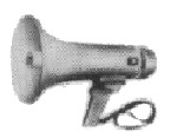 MEGAPHONE TRANSISTER 6W DIA192XL318MM WITH SIREN