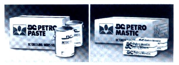 BC PETRO MASTIC 0.88KG/BAR X 25