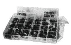 COPPER RING KIT 30SIZES/568PCS IN ACRYL CASE