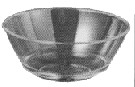 SALAD BOWL PLASTIC 150MM