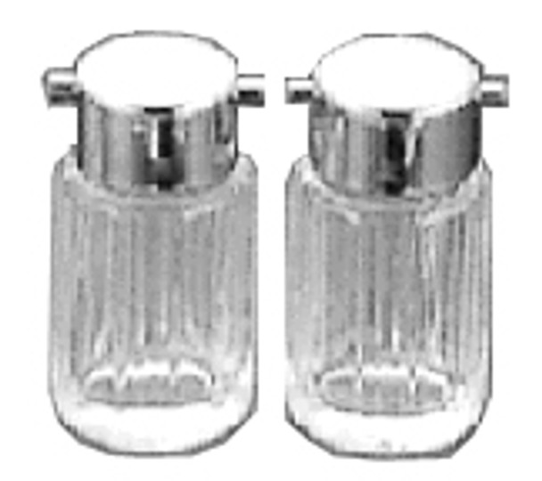 SAUCE BOTTLE GLASS 150CC WITH STAINLESS STEEL TOP