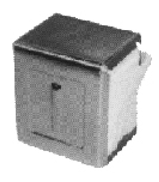NAPKIN PAPER DISPENSER STAINLESS STEEL 115X95X140MM