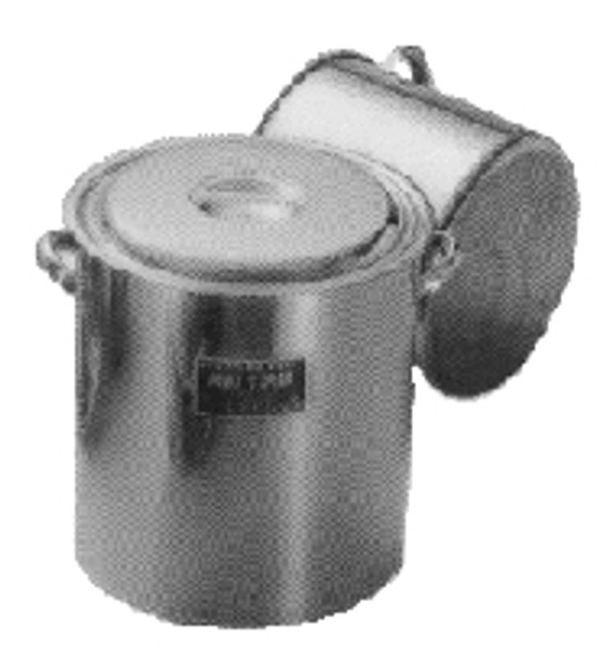STOCK POT STAINLESS STEEL 20LTR
