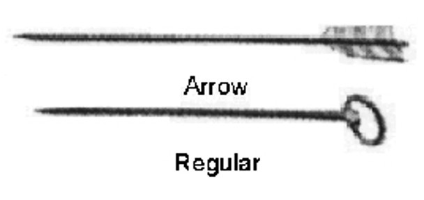 SKEWER STAINLESS STEEL REGULAR 150MM