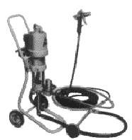 IMPA 270302 Airless unit pneumatic ratio 30:1 - 4 ltr/min cart type - Graco President 30:1, art.nr. 231-921