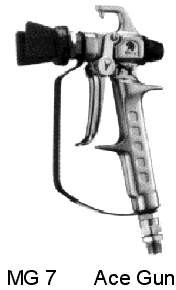 IMPA 270321 Airless paintspray gun  - Graco Silver gun , art.nr. 235-460