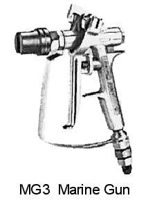 IMPA 270322 Airless paintspray gun  - Graco Silver gun , art.nr. 235-460