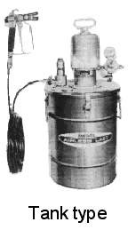 IMPA 270401 Airless unit pneumatic ratio 23:1 - 2,5 ltr/min cart type - Graco Monark , art.nr. 232-411
