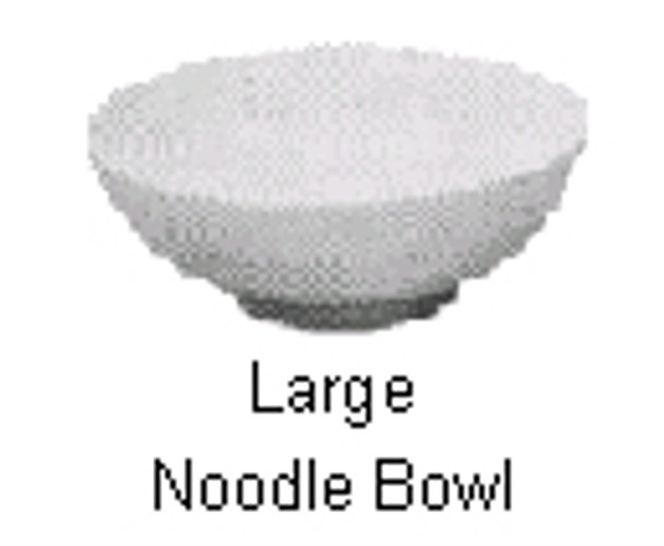NOODLE BOWL LARGE PLASTIC JAPANESE STYLE 200MM DIAM