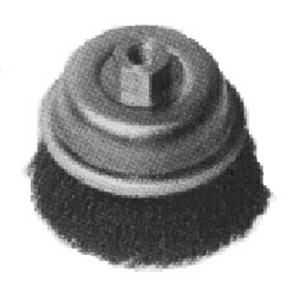 IMPA 510785 Wire cup brush knotted - B-quality - _Ç÷75mm x arbor M10