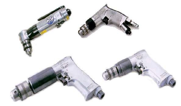 IMPA 590341 Hand drill pneumatic 6,5 mm - Yokota YRD6N