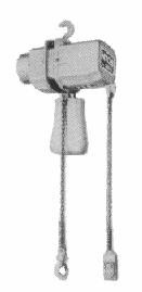IMPA 591307 Chain hoist electric - 220 volt - 0,5 ton - Delta US901 incl. 3 meter chain