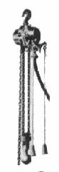 IMPA 591352 Chain hoist pneumatic - 0,5 ton - Chain and cord for TCR500C (extra) price per meter