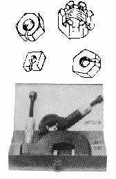 IMPA 615180 Nut splitter hydraulic - set (5-20mm & 14-27mm) - Tengtools NS-02