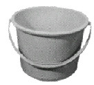 BUCKET GALV 13LTR