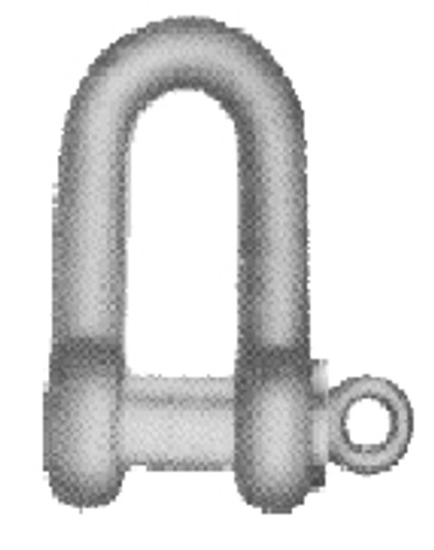 SHACKLE STRAIGHT EYE BOLT BLACK SE-TYPE 24MM SWL 3.6TON