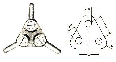 PLATE DELTA SWL 3TON