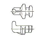 CORNER HOOK GALV MODEL CH-1