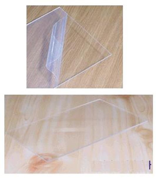 ACRYL SHEET TRANSPARENT 2MMX1X2MTR